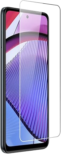 Miniatura 8 de Paquete de 3 Protector de pantalla de vidrio templado compatible con Motorola Moto G Power 5G 2023 con película protectora 9H antiarañazos