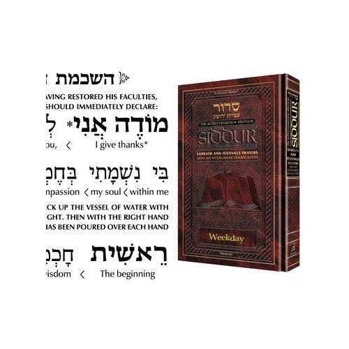 Hebrew/English Interlinear Translation Siddur - Weekday Prayers ...