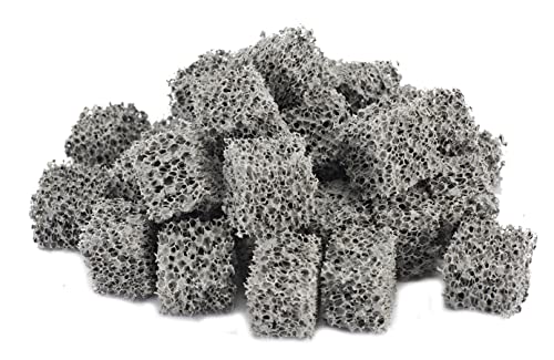 Image of PENN-PLAX Nitrate Reducer Aquarium Filter Media Pad - Easy to Cut into Any Size Your Filter Requires - 10 inch x 18 inch (Pack of 2)