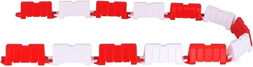 Miniatura 5 de DYNWAVE 50 barreras de carretera de coche a control remoto, barreras de pista de control remoto, accesorios de automóvil, modelo de barrera de