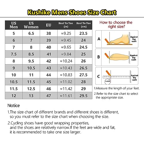 Kushike 2306AB Unisex Cycling Shoes Compatible With Pelaton Indoor Road Bike Shoes Mountain Bike Shoes For Men And Women Delta Cleats Clip Outdoor Pedal Bicycle Shoes Mtb Shoes thumb #2