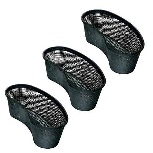 animallparadise - Lot de 3 Paniers Ovale 45 pour Bassin Aquatique