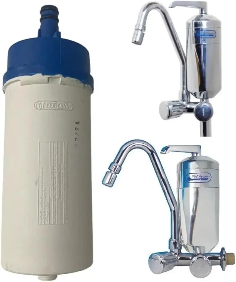 Filtro de Água T/F 1187 Universal | Elemento Filtrante para Torneiras Gourmet e Cozinha