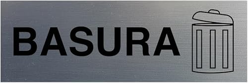 Vista 14 de Signs ByLITA Signo Basura básico (azul) - mediano