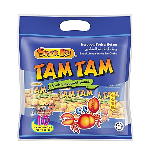 Snek Ku Tam Tam Crab Snack 8 x 25g