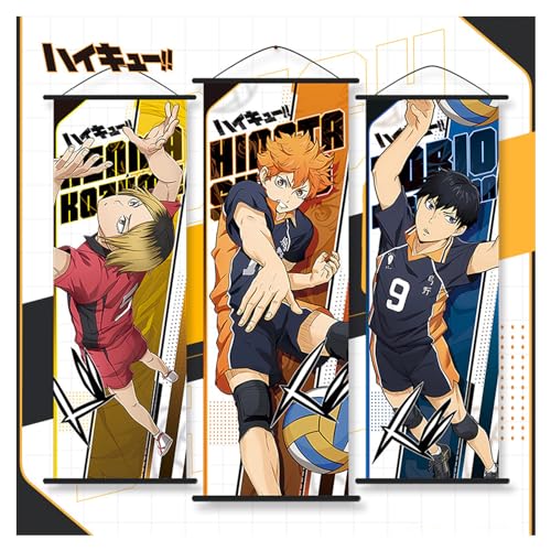 シルフィエル ハイキュー!! タペストリー 3点セット タペスト壁掛 ポスター 月島蛍 日向翔太 影山飛雄 孤爪研磨 黑尾鉄朗 灰羽リエーフ 木兎光太郎 赤葦京治 菅原孝支 田中龍之介 澤村大地 西谷夕 壁掛け 部屋飾り 誕生日 プレゼント アニメ 