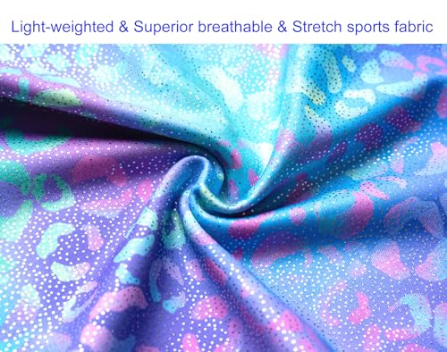 domusgo gymnastics leotards for girls sparkly one piece tumbling outfits