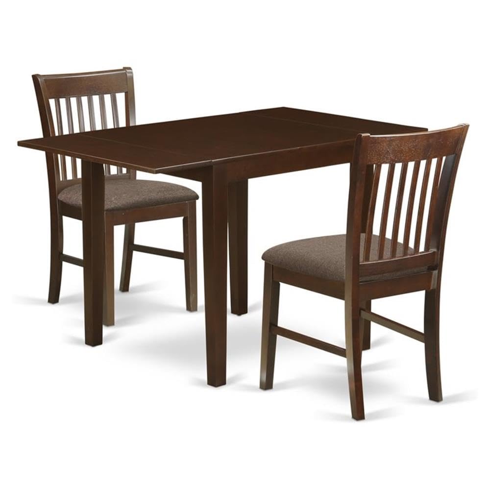 East West Furniture NDNO3-MAH-C
