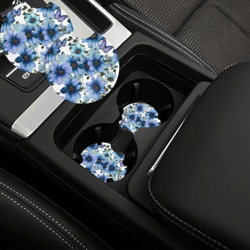 Portavasos para carro de neopreno 2 piezas negro
