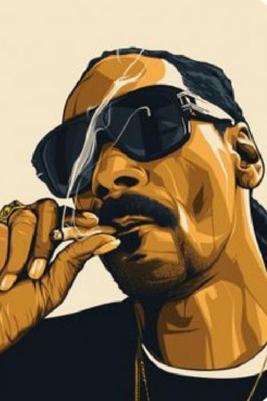 Poster of Snoop Dogg, Snoop Dogg Poster for Room Wall Decoration, Unframed, Size - 12 X 18 Inches || VE ART 11067