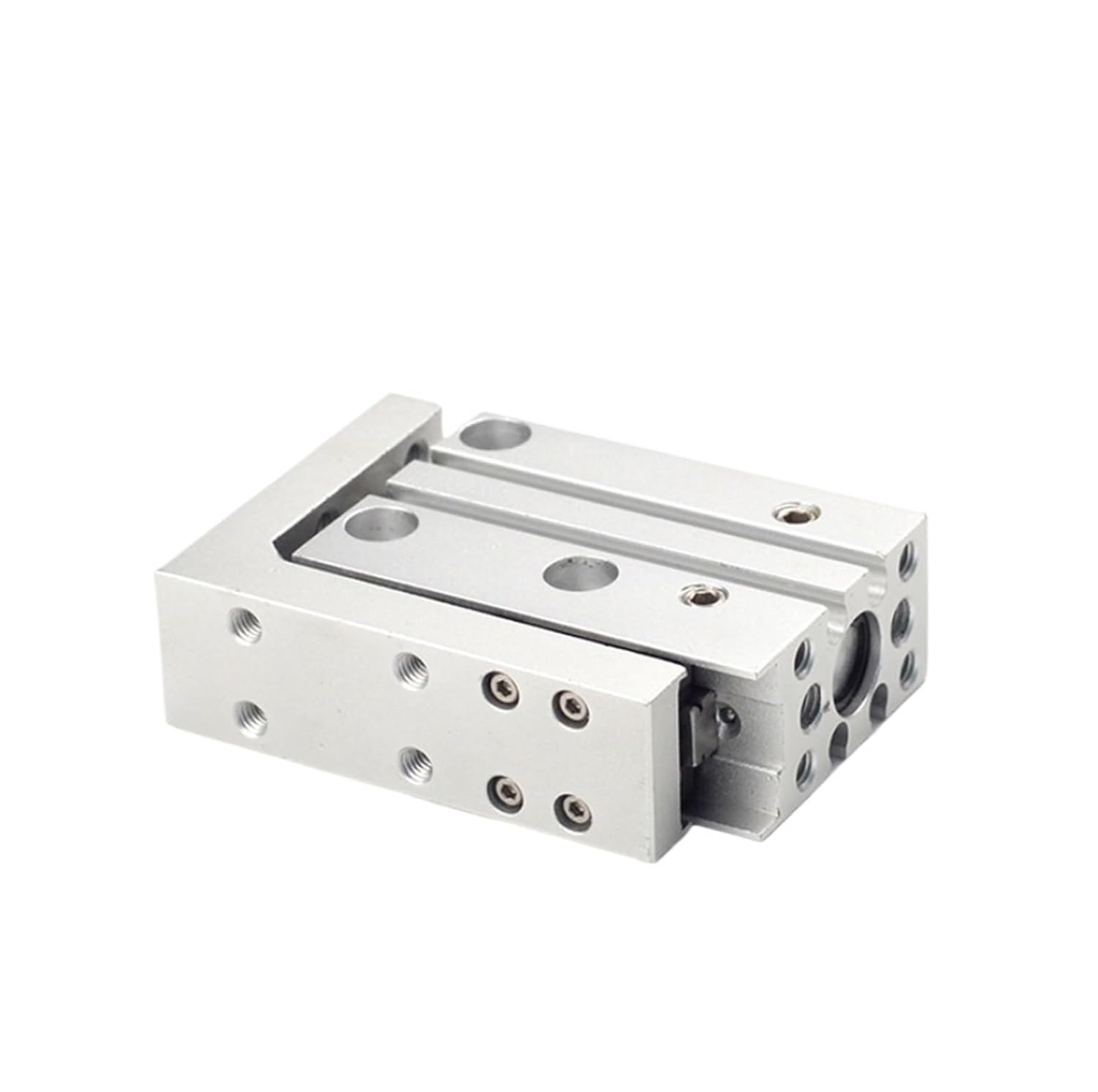 Sophisticated Side Rail Type HLH Guide Slide Cylinder HLH6/10/16/20 X5X10X15X20X25X30X40(HLH 10x10)