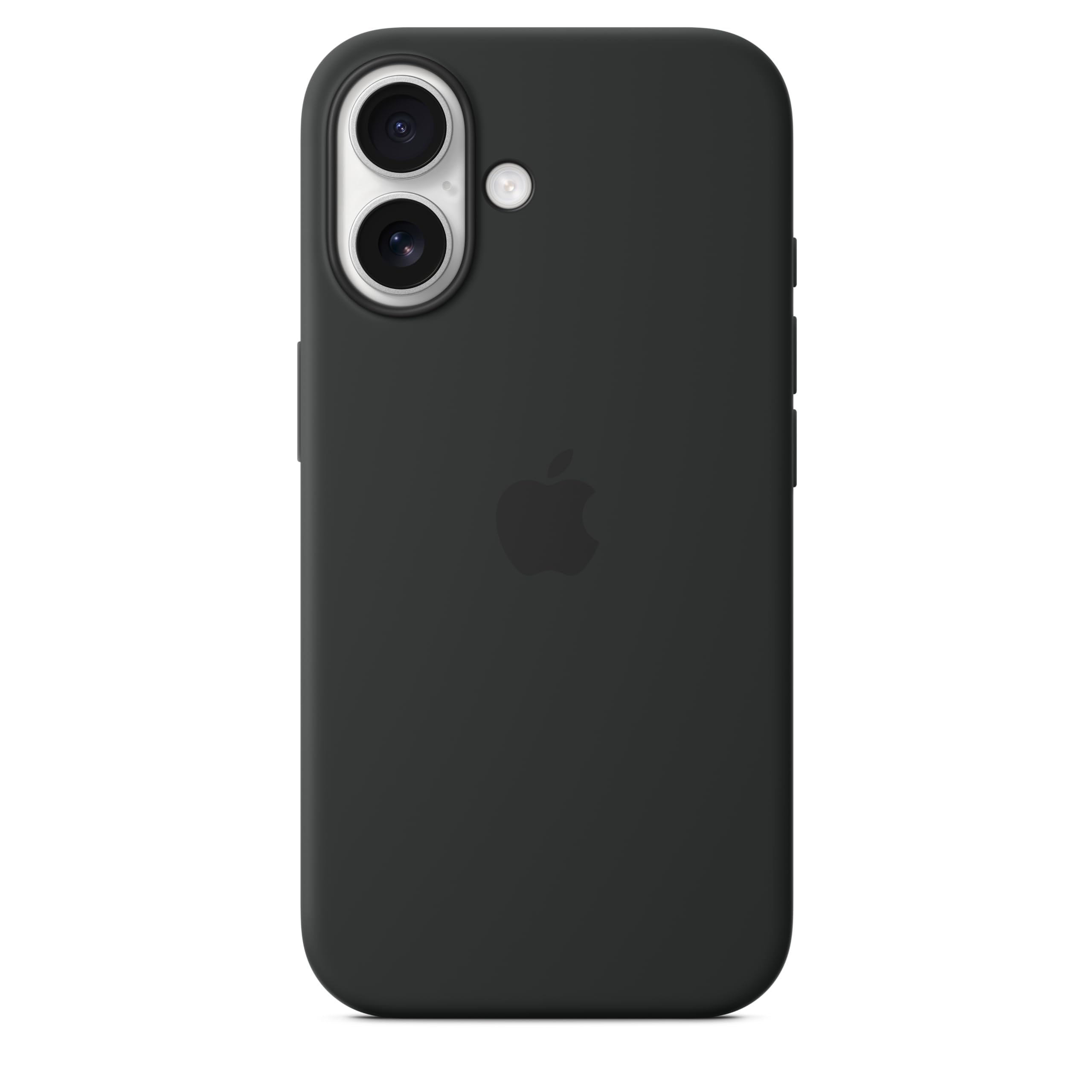 Apple Custodia MagSafe cover in silicone per iPhone 16 - Nero ​​​​​​​