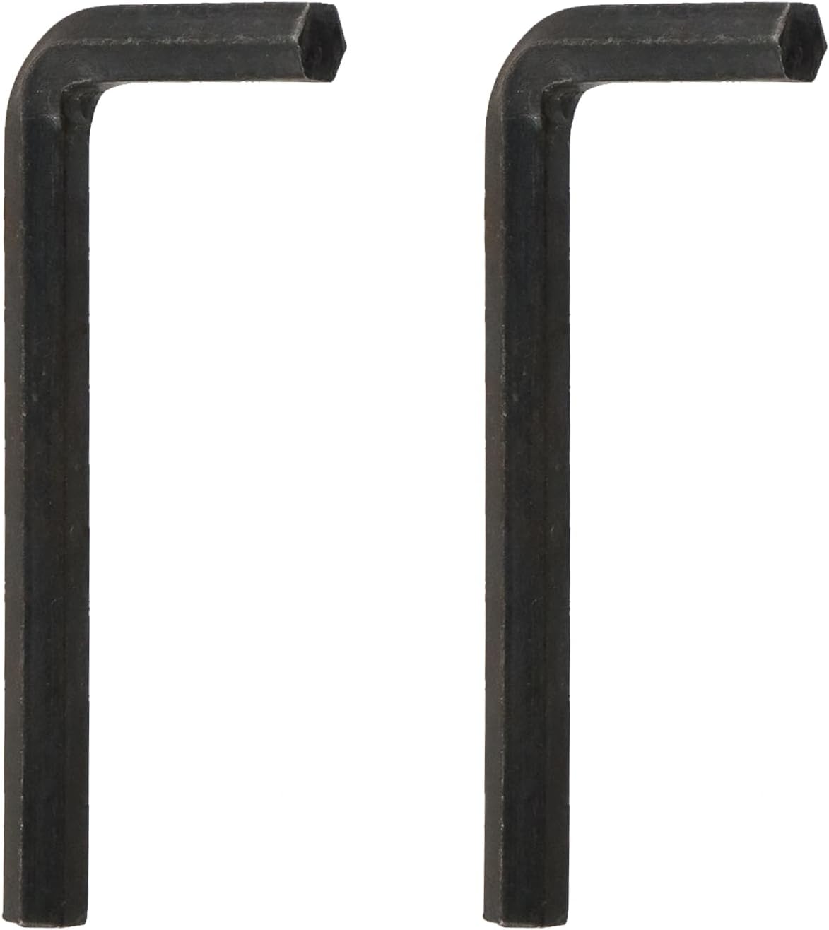 2 Pcs 10mm Allen Key Wrench Black L-Shaped Hex Wrench Long Arm Hex Key for Bike Furniture Tool Repairing