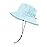 FEICUI Men Women Outdoor Bucket Hat Quick Dry Packable UV Protection Boonie Sun Hat (Light Blue)