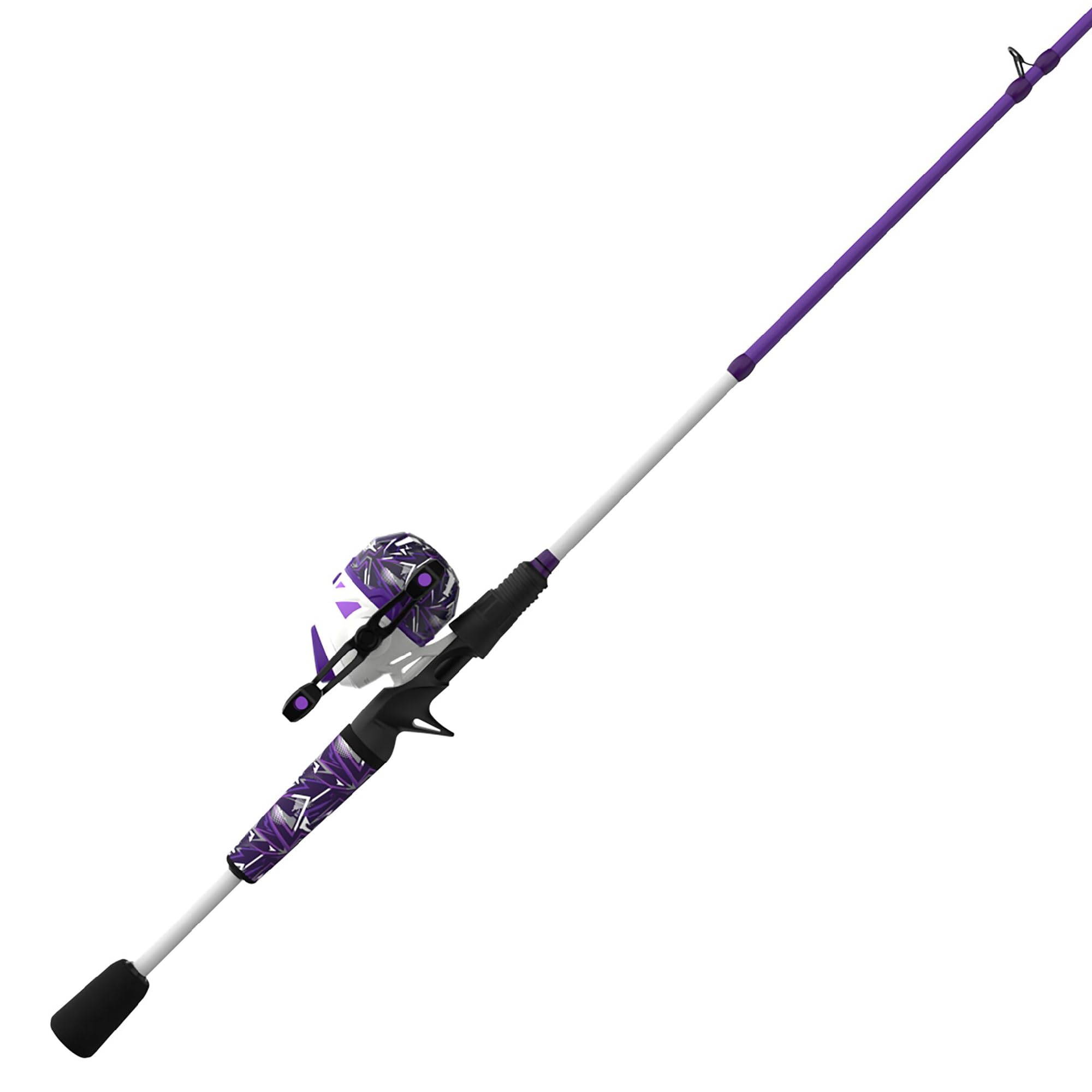 Combo de cebo Zebco con caña y carrete para pesca de lance 8