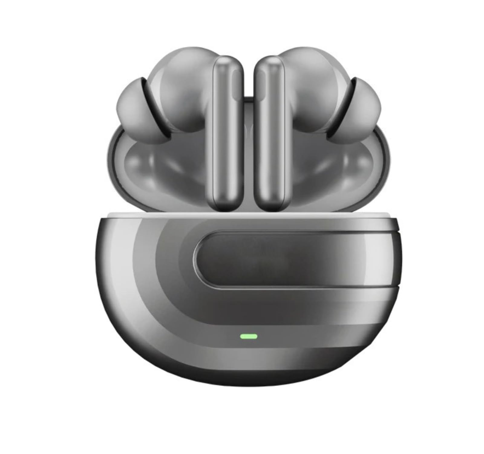 Original Bluetooth Earbuds for Boat Airdopes Prime 700 ANC with High-Fidelity Deep Bass, Clear Call Quad Mics, Pro-Gaming, Ultra-Low Latency, Matte Case, Hands-Free Calling (Grey)-image-1