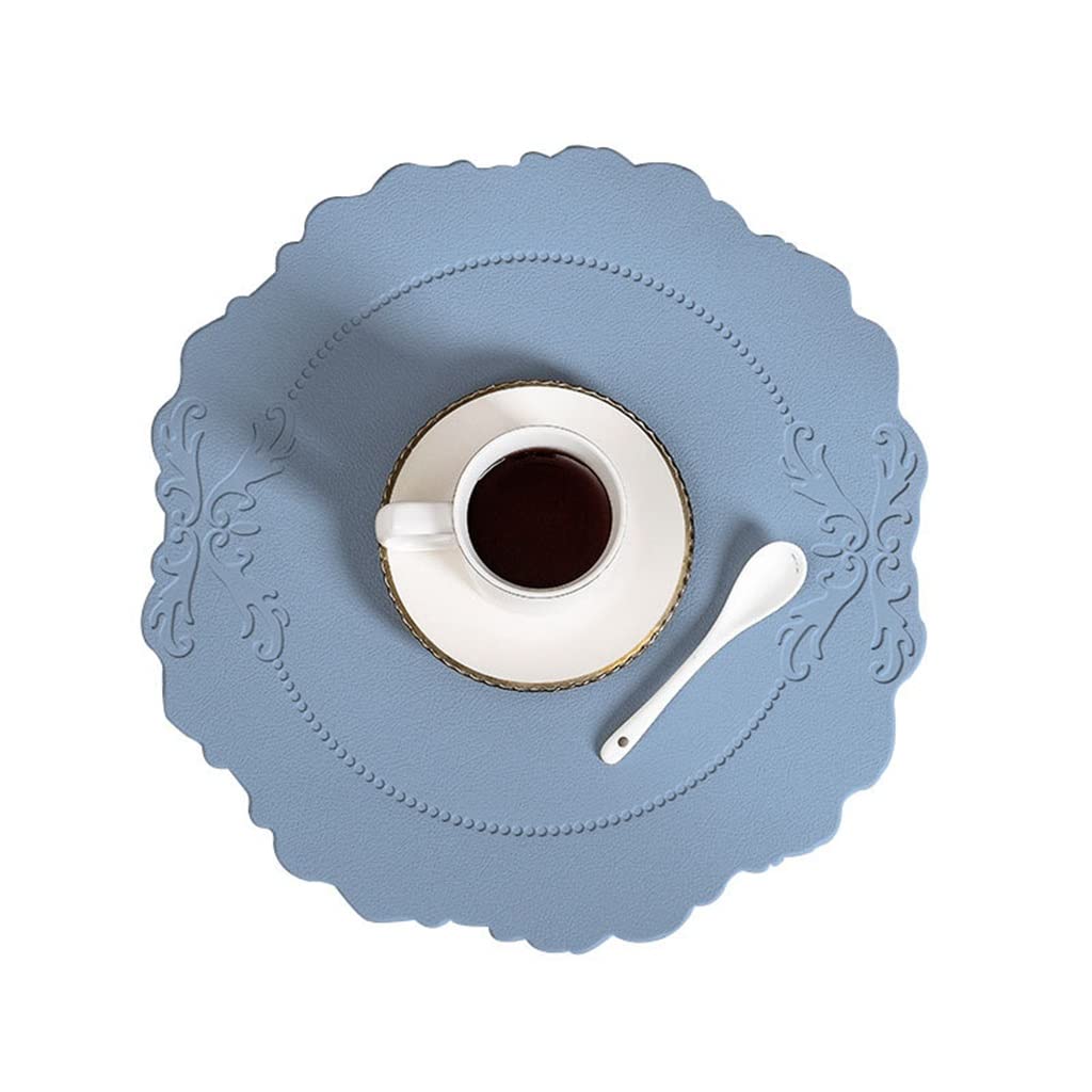 IANSHFKN Embossed Placemats Ins Western Table Runner Scandinavian Insulation Mat Vintage