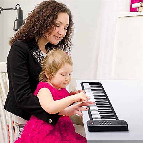 TSTS Piano électrique Pliable 61KEKEY Roll Up Piano Electronic Hand Roll Piano avec Piano de Haut-Parleur pour Les… - Les Beatles, Paul McCartney, John Lennon, RIngo Starr, George Harrison TSTS Piano électrique Pliable 61KEKEY Roll Up Piano Electronic Hand Roll Piano avec Piano de Haut-Parleur pour Les… – Image 6