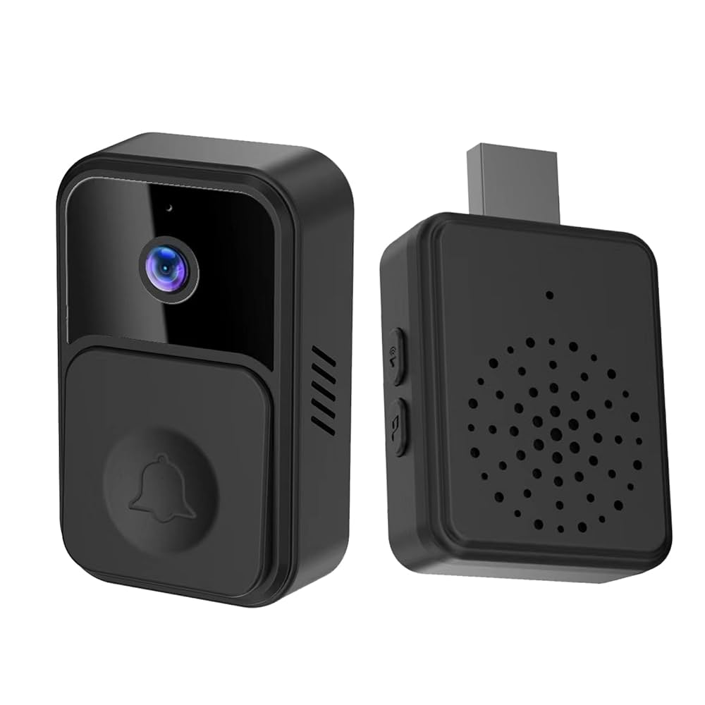 ワイヤレスドアベル  ビデオ機能付き スマホ対応 Amazon.co.jp: スマホ対応 スマートドアベル ビデオドアベル