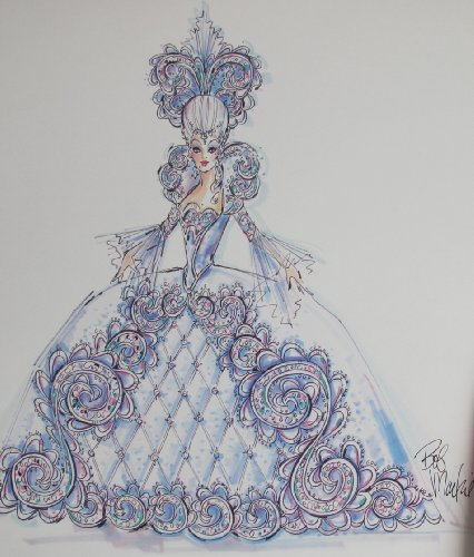 Muñeca Barbie Bob Mackie Madame du 1997 Edición Limitada miniatura 7