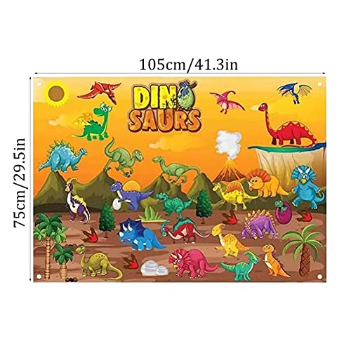 feltro | Conjunto brinquedos para contar histórias tridimensionais 3,44 pés,Brinquedos didáticos par