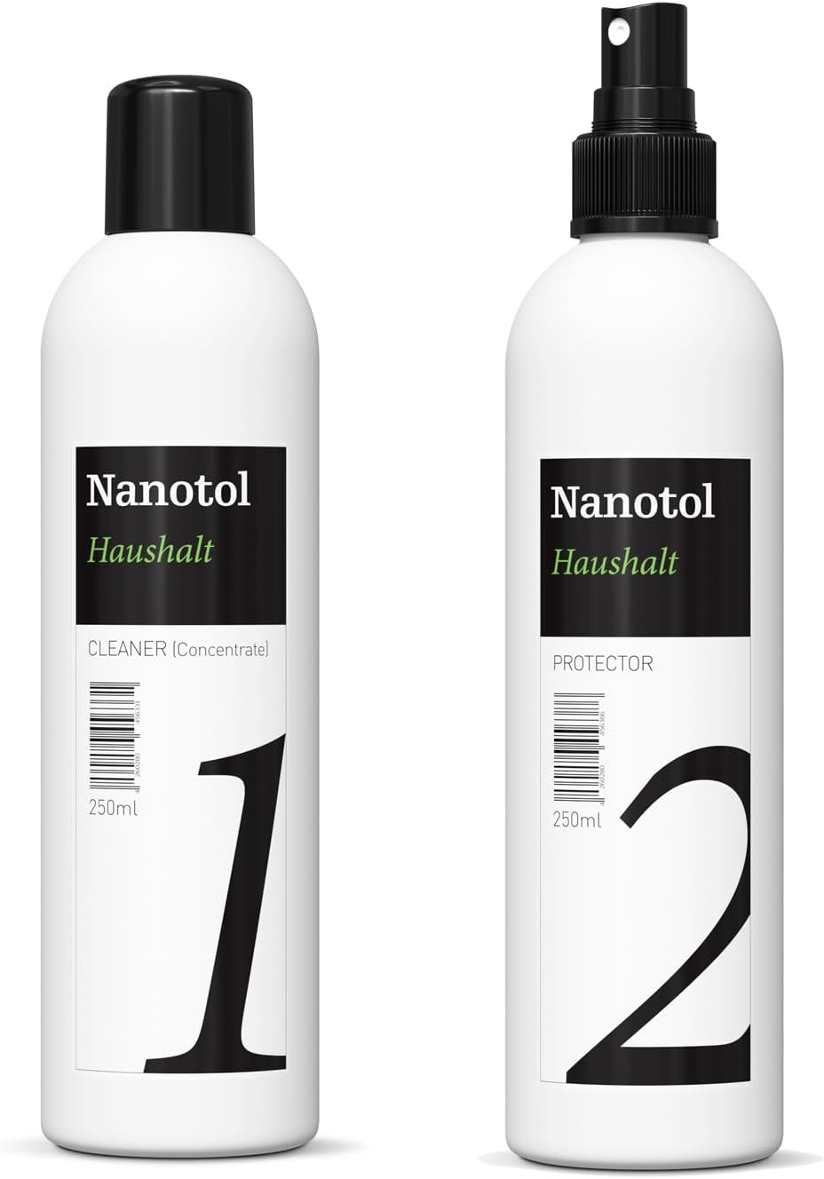 Nanotol - Long Lasting Nano sealant for All Smooth Surfaces - Combo Set with precleaner for 40 m²