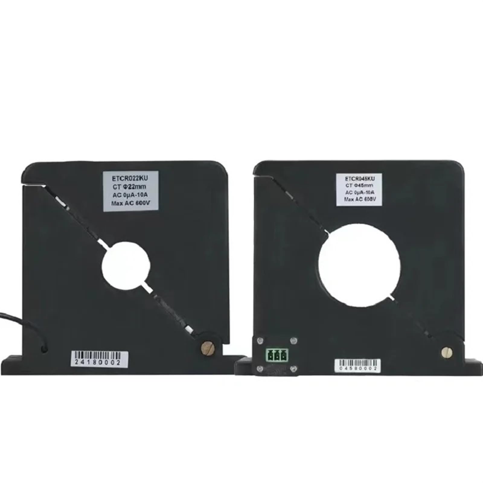 ETCR022KU ETCR045KU ETCR080KU ETCR090KU Czujnik słabego prądu upływu 0,0 mA-10 A Rozdzielczość AC 1uA dzielona sonda CT Mikroampere (ETCR080KU)