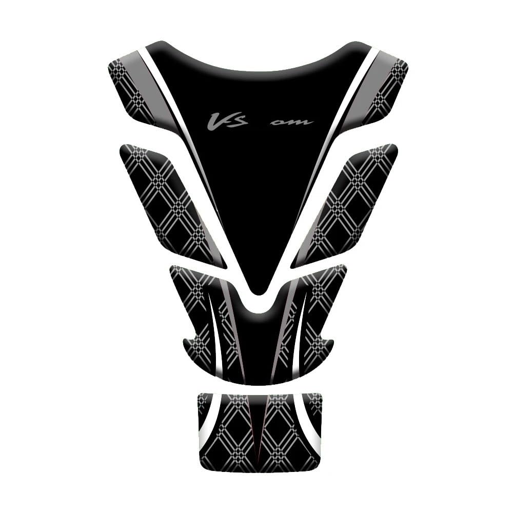 Motorcycle Tank Pad for V-Strom 650 for DL650 Motorcycle Fish Bone Tank Pad Sticker Pad Side Gas Kneepad Protector