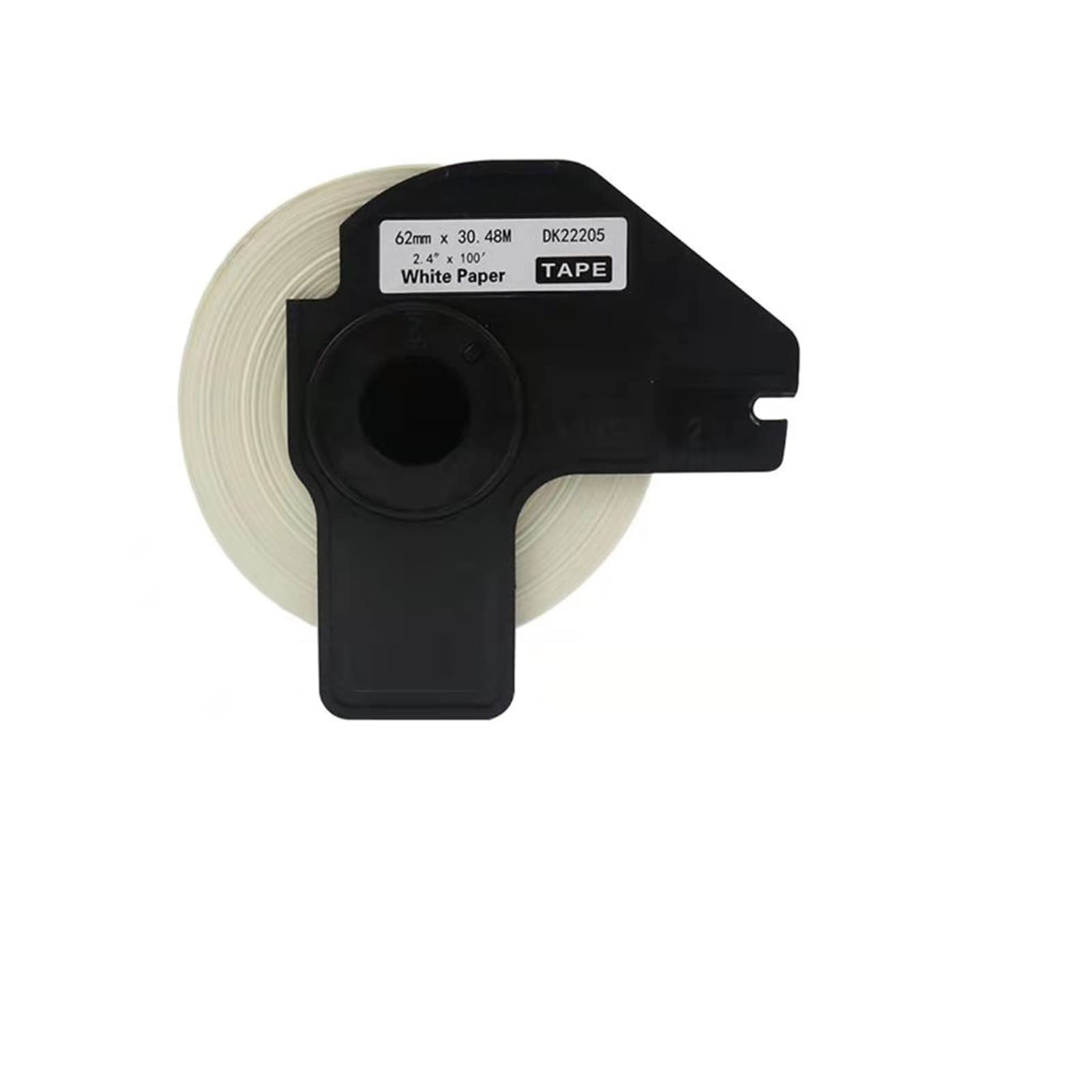 Top Fresh 20 Rollen Kompatibel DK22205 62mm x 30.48m Endlosetiketten Ersatz für DK-22205,Kompatibel für QL-500/QL-550/QL-570/QL-580N/QL-650TD/QL-700/QL-710W/QL-800/QL-810W/QL-1050/QL-1060N/QL-1100
