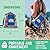 Chillbo Shwaggins Inflatable Couch Bundle – Cool Inflatable Lounger Easy Setup is Perfect for Beach Gear, Camping Fun and Festival Accessories.