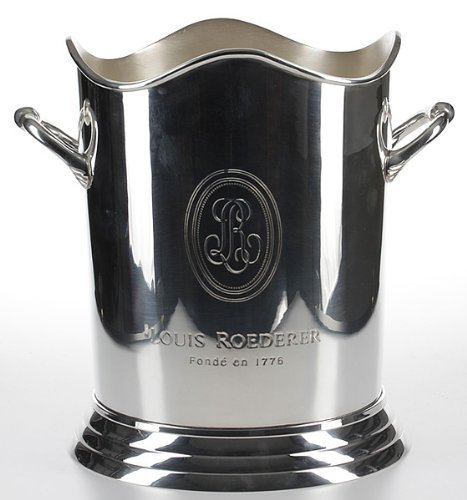 DWD (TM) Louis Roederer placa de níquel pulido bebidas VINO champán cubo de hielo