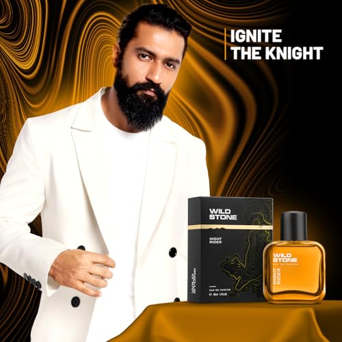 Image of Wild Stone Night Rider Eau de Parfum for Men, 50 ml