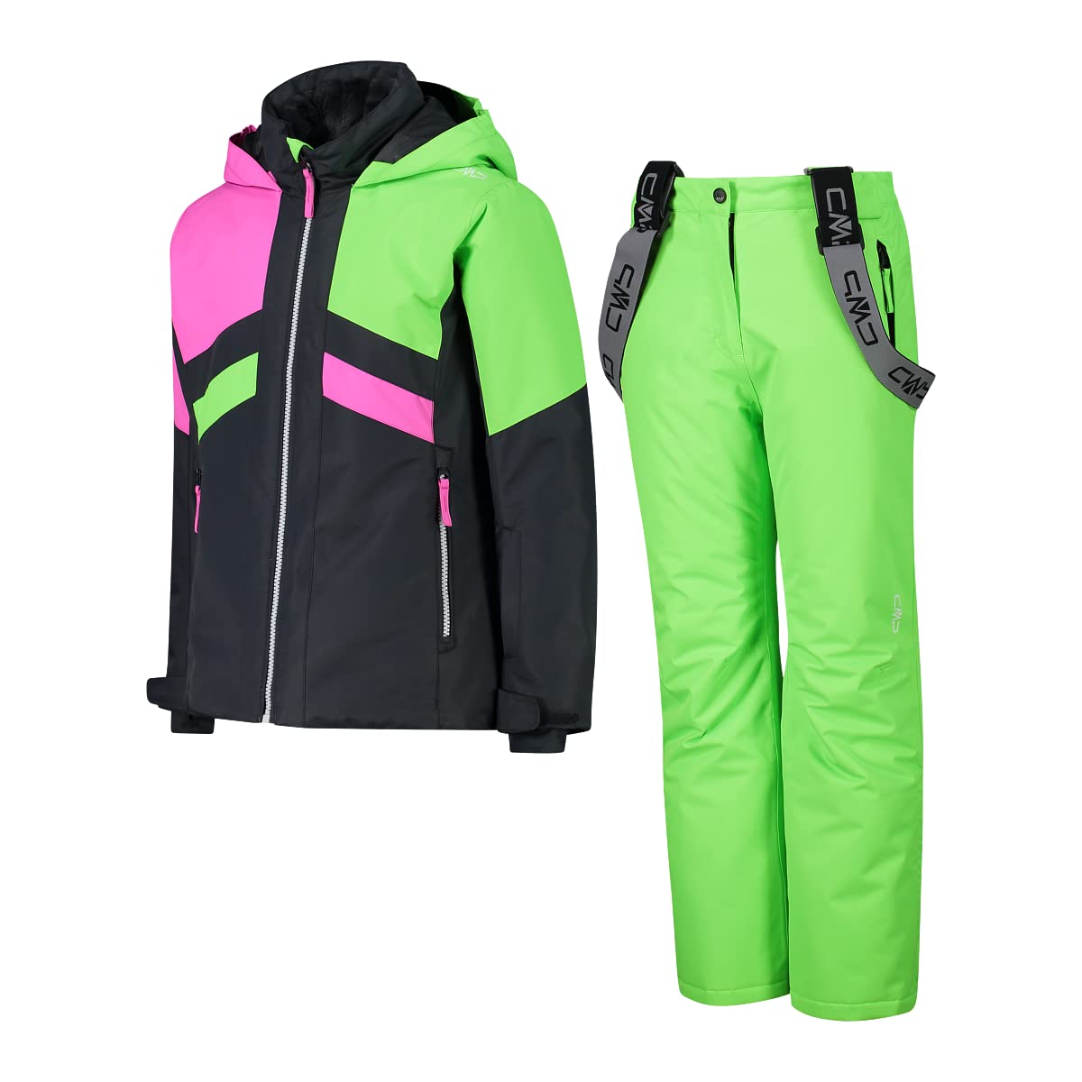 CMP Set Tuta Sci da Bambina in Twill - 32W0085