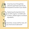 Smart-Pressed-Juice-Pineapple-Chia-Cleanse-Prebiotic-Superfood-Plant-Based-Fiber-with-Vegan-Probiotics-Enzymes-Keto-friendly-Detox-Constipation-Relief-Made-in-the-USA-30-Servings SMART Pressed Juice Pineapple Chia Cleanse | Prebiotic Superfood Plant Based Fiber with Vegan Probiotics & Enzymes | 30 Servings (Packaging May Vary)