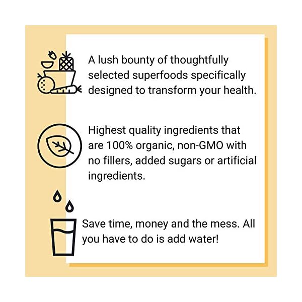 Smart-Pressed-Juice-Pineapple-Chia-Cleanse-Prebiotic-Superfood-Plant-Based-Fiber-with-Vegan-Probiotics-Enzymes-Keto-friendly-Detox-Constipation-Relief-Made-in-the-USA-30-Servings SMART Pressed Juice Pineapple Chia Cleanse | Prebiotic Superfood Plant Based Fiber with Vegan Probiotics & Enzymes | 30 Servings (Packaging May Vary)