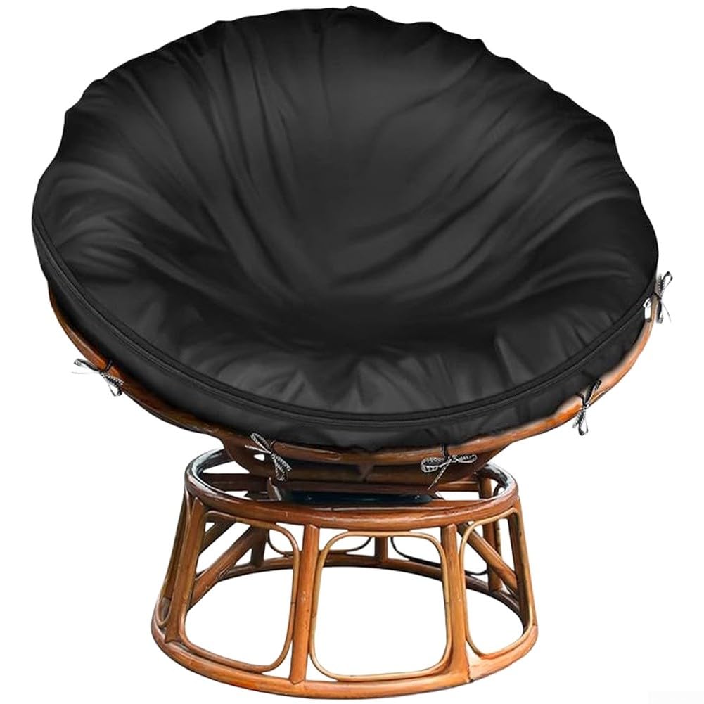 Housse de coussin de chaise papasan contre humidité fermeture éclair