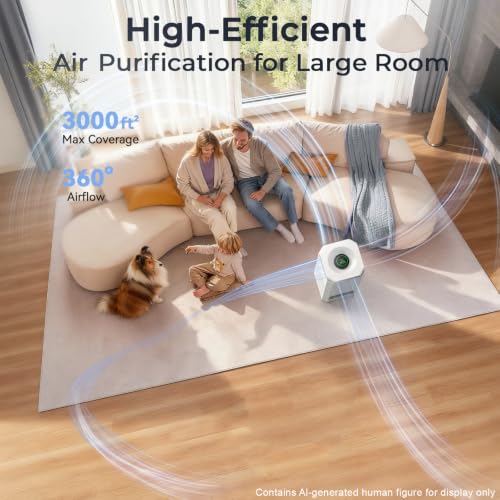Image of Afloia Mist Free Humidifier and Air Purifier in One for Bedroom Large Room
