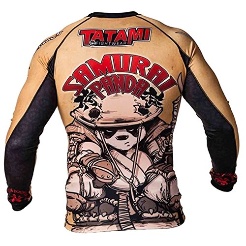 Tatami Fightwear Samurai Panda Long Sleeve Rashguard3