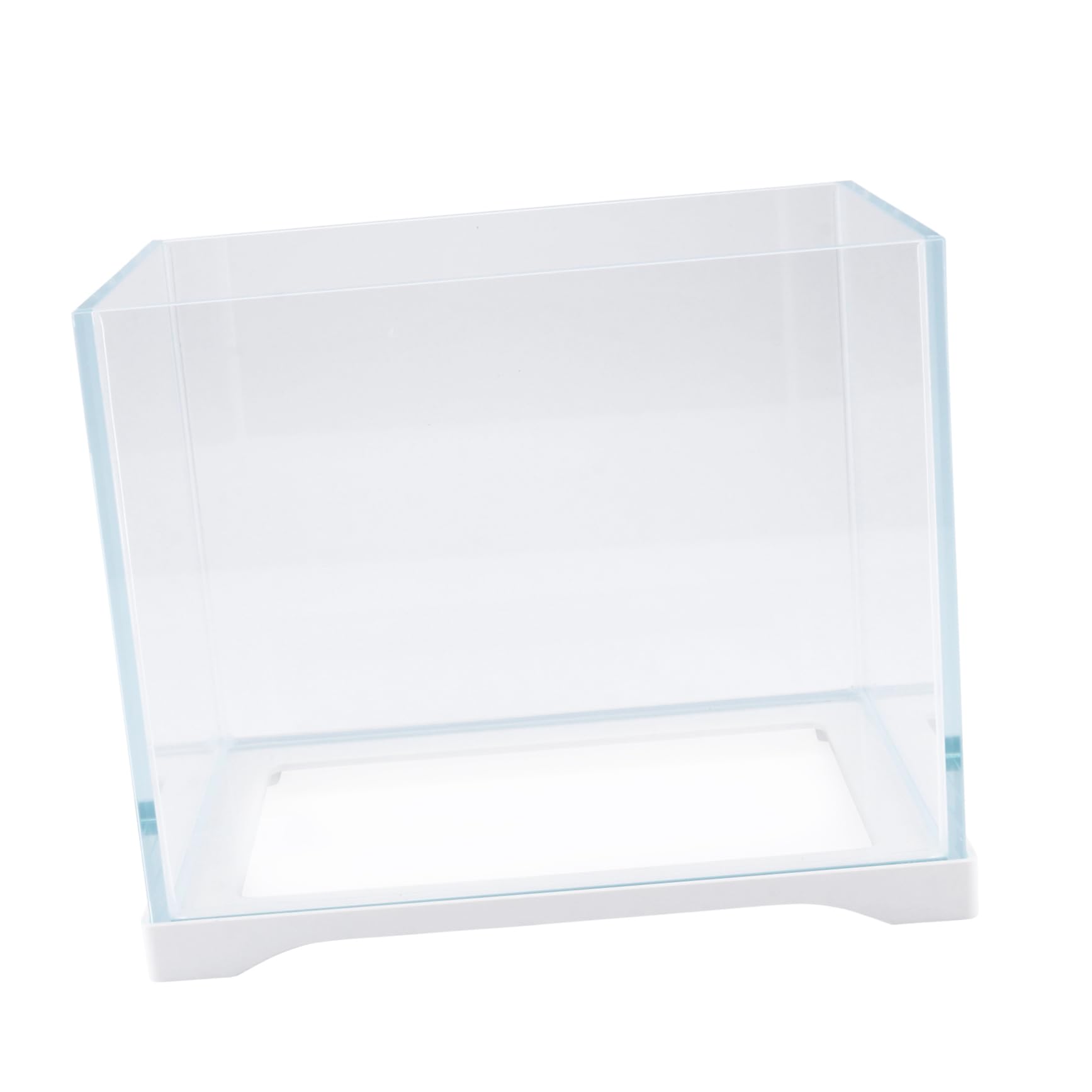 Pecera Ecológica de Vidrio en Cubo para Gecko y Reptiles | Transparente, para Decoración del Hogar, Observación Cómoda de Mascotas