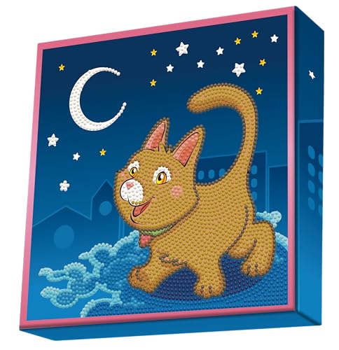 Image of DIAMOND DOTZ Adventure Dog Dotz Box Animal Diamond Painting Kits for Adults - Diamond Art Kits a Relaxing Creative Craft Kit with Dotz Gems 8.7 inchx8.7 inch