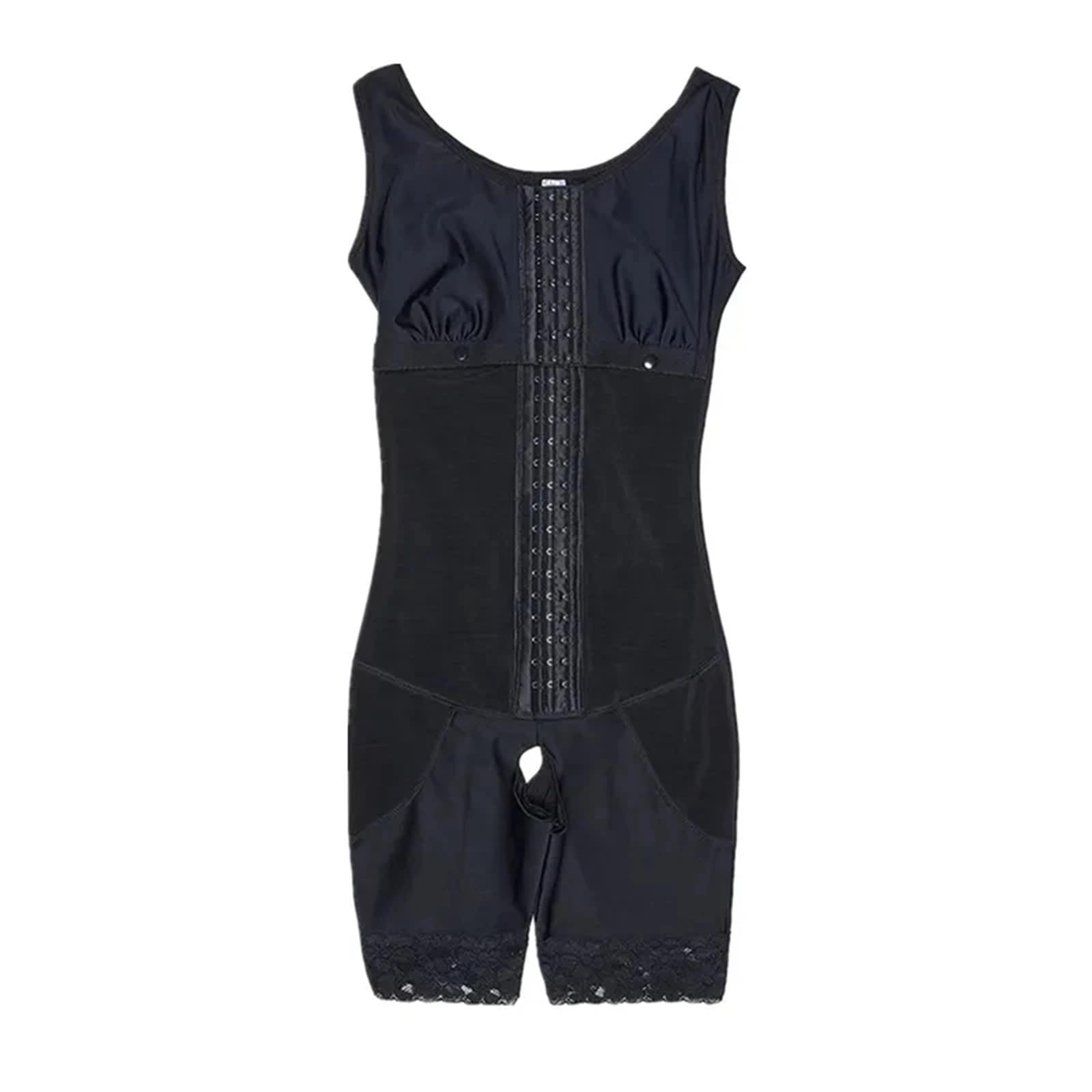Cintura Addominale Da Donna Body modellante post-parto, guaina a compressione, for tutto il corpo, sollevatore di glutei per il supporto addominale(Black,L)