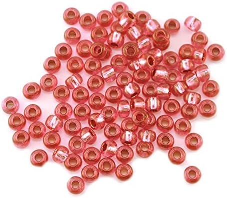 Size 9/0 Seed Beads 4845 Indian Pink Qty 1