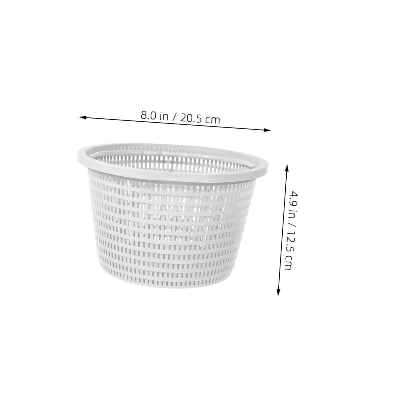 Gatuida 2piezas Cesta De Filtro para Skimmer De Piscina Grande Capacidad Compatible con Hayward Reutilizable para Mantenimiento Piscinas Elevadas y Enterradas Fácil Instalación y Captura a