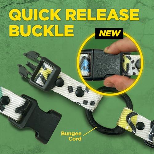 Image of Dogtra Tom Davis Quick Release 3 /4 inch Inch Strap with Buckle Waterproof Biothane for Remote Training E-Collar Easy Adjustable Comfortable for 280C 2.0 Receiver 28 inch - Red