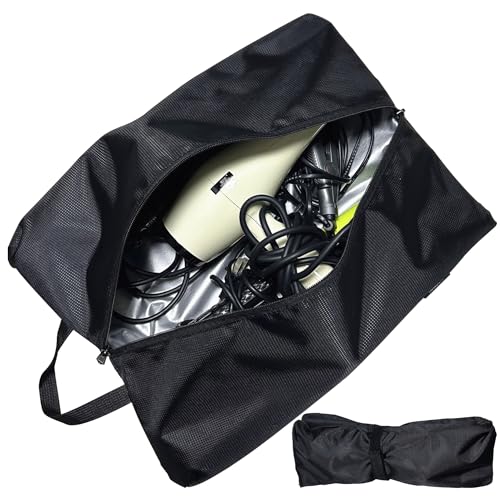 Custodia da Viaggio Compatibile con Dyson Airwrap Styler Borsa da Pieghevole per e Shark Asciugacapelli Organizer Impermeabile per Arricciacapelli e Accessori Nero
