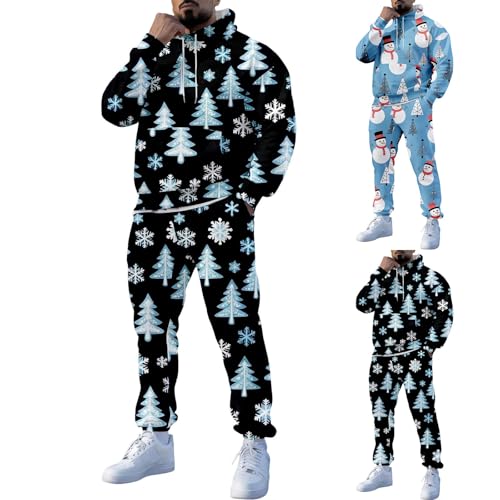 Traje de Navidad para hombre el regalo divertido de invierno en tallas grandes