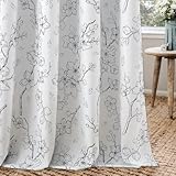 Standerd Package: Bring a sense of elegance to your home by Geomoroccan flower curtains. Package includes 2 panels in 52 inch wide by 96 inch long each. With classic top construction, these window curtain set are easy to hang and slide smoothly 100% ...