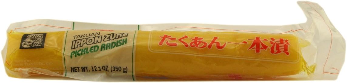 Takuan Ippon Zuke (Pickled Radish) - 12.3oz [Pack of 3]
