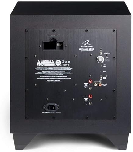 Miniatura 3 de MartinLogan Dynamo - Subwoofer de 600 x 10 pulgadas y 120 vatios con aplicación de control submarino, color negro
