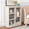 Safavieh Home Collection Maralah White Wash Solid Wood Bookcase 5-Shelf Unit (Fully Assembled)